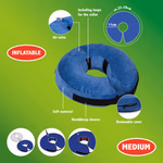 PET TREATMENT Felfújható kisállat védőgallér - közepes méret 23-28/11cm thumbnail 2