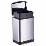 DIRT DEVIL Szemetes pedálos 12L 2db-os szett lecsapódásgátlós 27,2x25,5x40,2cm thumbnail 4