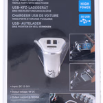 GRUNDIG Autós USB töltő 3X USB 4,1A 12-24V  thumbnail 1