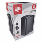 DIRT DEVIL Szemetes pedálos 12L 2db-os szett porszórt bevonattal 27,2x25,5x40,2cm thumbnail 1