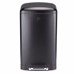 DIRT DEVIL Szemetes pedálos 20L 2db-os szett lecsapódásgátlós 30x29x52,5cm porszórt bevonattal thumbnail 3