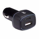 ALL RIDE Autós USB töltő USB-A 5V/2.4A + TypeC 18W, 12/24V 
 thumbnail 2