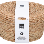ARTICASA Kosár fedeles 3db Ø27x65cm - 