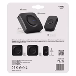 EMOS Vezeték nélküli csengő, két főegységgel, 3xAAA, fekete thumbnail 2