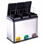 DIRT DEVIL Szemetes pedálos 3x15L 4db-os szett 59x30x47,5cm thumbnail 3