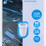 GRUNDIG Autós USB töltő Type-A/Type-C 3A 12/24V thumbnail 1