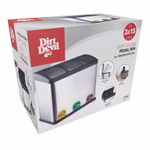 DIRT DEVIL Szemetes pedálos 3x15L 4db-os szett 59x30x47,5cm thumbnail 1