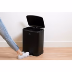 DIRT DEVIL Szemetes pedálos 2x12L 3db-os szett lecsapódásgátlós, porszórt befonattal 37x34,3x50,3cm thumbnail 7