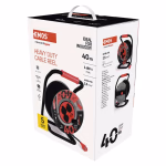 EMOS kültéri fém kábeldob IP44, 4 aljzat 50m 1,5 mm², gumi-neoprén, 230V, fekete thumbnail 5