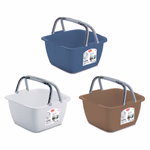 Tároló kosár 18,5L 40x40x23cm műa. 3szín Displ(30) - STEFANPLAST thumbnail 2