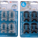 ALPINA Vállfa akasztó/rendszerező 6db helytakarékos 4,5x2,5x2,5cm 2 szín  thumbnail 1