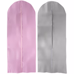 Ruha tároló zsák 150x60cm, 2 színben pink/szürke thumbnail 2