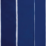 ALPINA Gardrobe szekrény, csőváz+textil 75x50x160cm kék  thumbnail 4