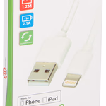 ALL RIDE Töltő és sync kábel Lightning 1,2m 