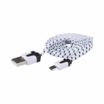 GRUNDIG Töltő kábel Micro USB 1m textil huzat  thumbnail 3