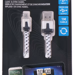 GRUNDIG Töltő kábel Micro USB 1m textil huzat  thumbnail 1