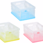 ALPINA Tároló doboz összehajtható műanyag 20x13,8x10cm, 3 színben thumbnail 1