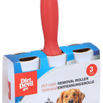DIRT DEVIL Háziállat szőrtelenítő roller 3 db (60 lapos) 3x1,3m 87g