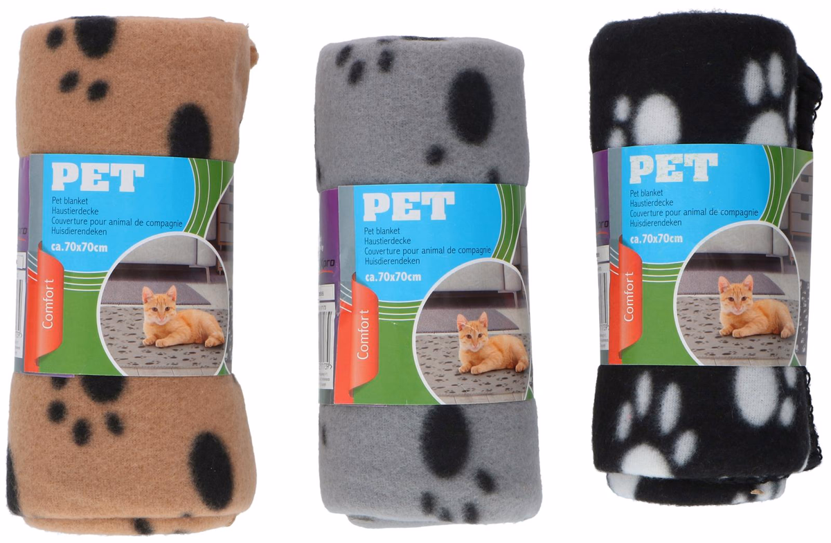 PET COMFORT Kisállat takaró 70x70cm, 3 verzióban
- Image 1 of 4