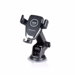 DUNLOP telefontartó vezeték nélküli töltéssel - 10 W - Qi technológia - fekete thumbnail 2