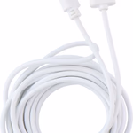 ALL RIDE Type-C / USB-A Töltő- és adatkábel 3m, fehér thumbnail 2