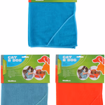 PET COMFORT Kisállat törölköző 40x60cm, mikroszálas, 2 zsebbel az oldalán, 3 színben thumbnail 2