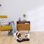 PET TREATMENT Kisállat itató szőnyeggel, fém edény, 36x21x3cm, 2x170ml thumbnail 4