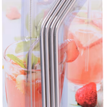 ALPINA Szívószál 4db fém + tisztító kefe 21/19,5cm -  thumbnail 1