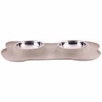 PET TREATMENT Etető/itató tál duo 2x400ml 47x27x4cm thumbnail 4