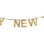 PARTY CASA Girland betűk "Happy New Year" 200cm 