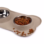 PET TREATMENT Etető/itató tál duo 2x400ml 47x27x4cm thumbnail 3