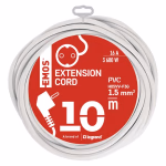 EMOS lengőkábel 10 m / 1 aljzat / fehér / PVC / 1,5 mm2 thumbnail 2