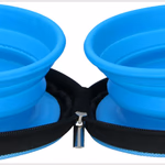 PET TREATMENT Kutya etető/itató tál utazáshoz, összecsukható, 3 színben thumbnail 5