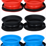 PET TREATMENT Kutya etető/itató tál utazáshoz, összecsukható, 3 színben thumbnail 3