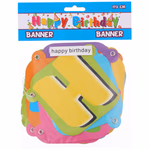 PARTY CASA Banner 175cm Happy Birthday thumbnail 2