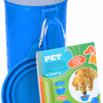 PET COMFORT Kulacs hordozható, összecsukható kutyatállal thumbnail 1