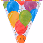 PARTY CASA Banner zászló 10db 3,6m LUFIK