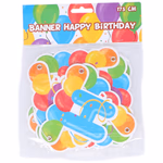 PARTY CASA Banner 175cm Happy Birthday lufis thumbnail 2