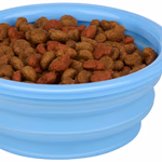 PET TREATMENT Összecsukható kutyatál 350ml 3 féle; 14,5x13x5cm 65g thumbnail 2