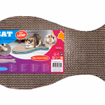 PET TOYS Macskajáték kaparó, hal forma, macskagyökérrel 49x23x3cm 2 színben thumbnail 1