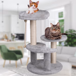 PET COMFORT Macsaka játszótér és kaparófa szürke, 40x40x62cm 3,85kg thumbnail 1