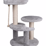 PET COMFORT Macsaka játszótér és kaparófa szürke, 40x40x62cm 3,85kg thumbnail 6