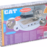PET TOYS Macskajáték kaparókarton és játék 2 golyóval  thumbnail 3