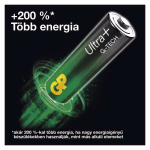 GP Ultra Plus Alkáli elem - Micro - LR03 (AAA) - 2db/bliszter thumbnail 4