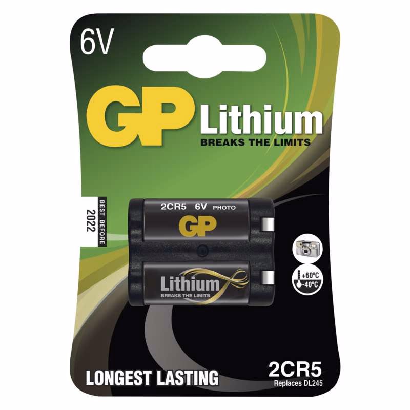 GP Lítium elem 2CR5 1db/bliszter - Image 1 of 2
