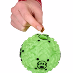 PET TOYS Etetőlabda kutya, sípoló 
átmérő 9 cm thumbnail 3