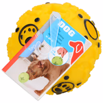PET TOYS Etetőlabda kutya, sípoló 
átmérő 9 cm thumbnail 1