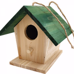 LIFETIME GARDEN Madárház és fészkelő, fa, 17x16x15cm thumbnail 4