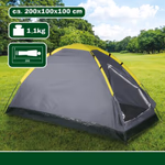 CAMP ACTIVE Sátor 1 személyes 200x100x100 3 színben thumbnail 4