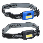 GRUNDIG Fejlámpa COB 3F ABS 2 féle színben Bl 2Watt 80Lum 6x4x1,7cm 22gr 3xAAA (nem tartozék)  thumbnail 2